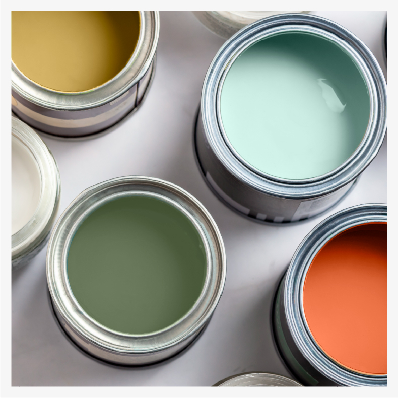 Tarros de pinturas