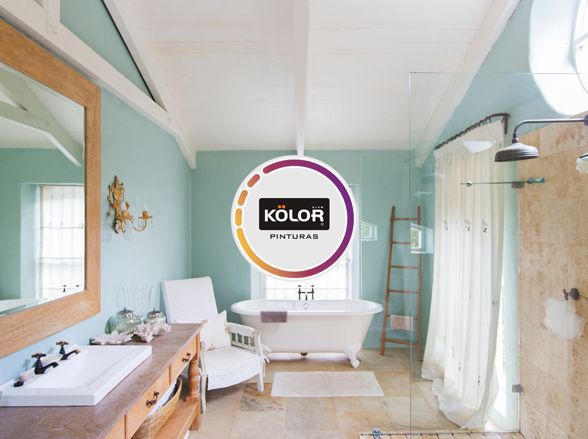 6 colores para pintar tu baño - La tienda de pinturas de Bellavista